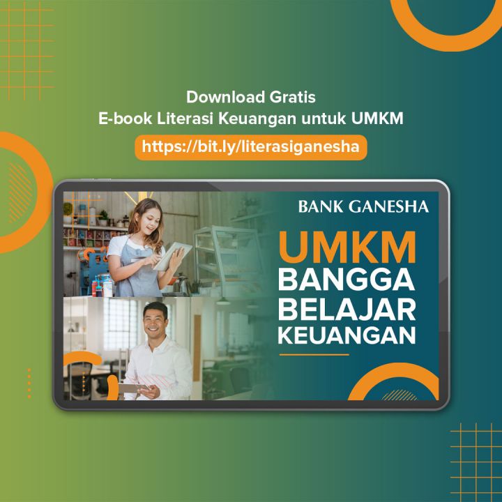 Banner E-book UMKM Bangga Belajar Keuangan