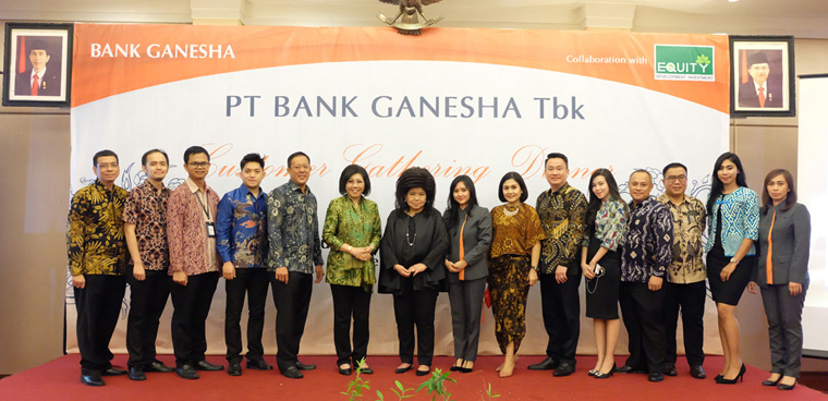 Bank Ganesha Menyelenggarakan Customer Gathering Dinner
