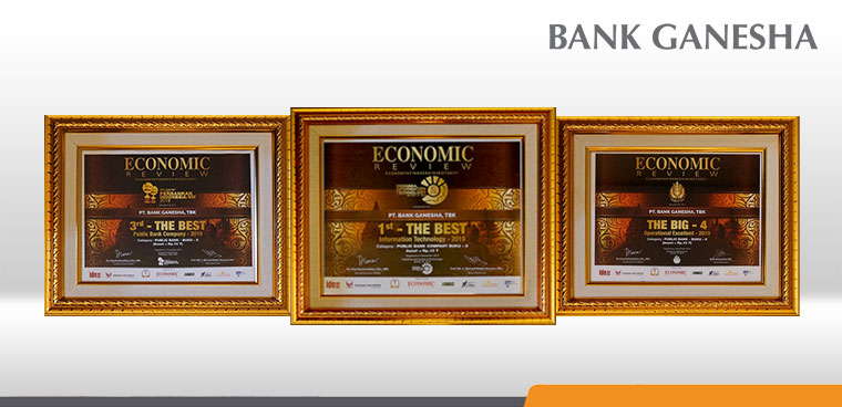 Bank Ganesha Mendapatkan 3 Penghargaan Dalam Anugerah Perbankan Indonesia