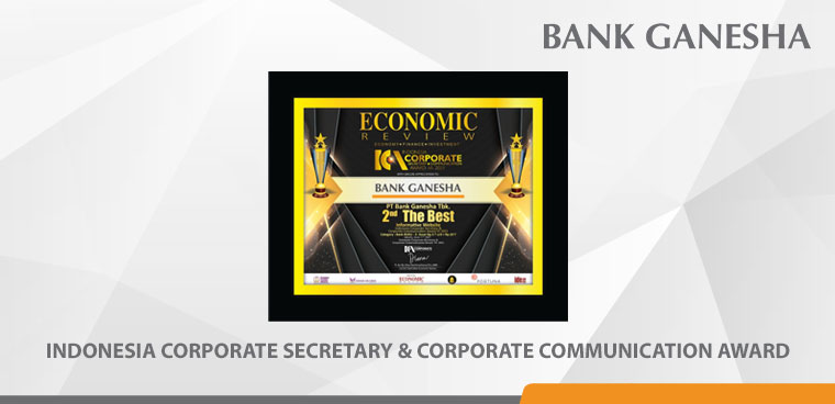 Penghargaan Kategori The Best Informative Website dari Economic Review