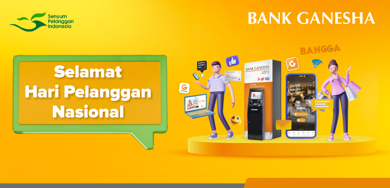 Kegiatan Hari Pelanggan Nasional Bank Ganesha 2021