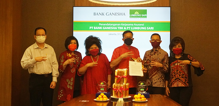 Kerjasama Asuransi Bank Ganesha dan Lumbung Sari