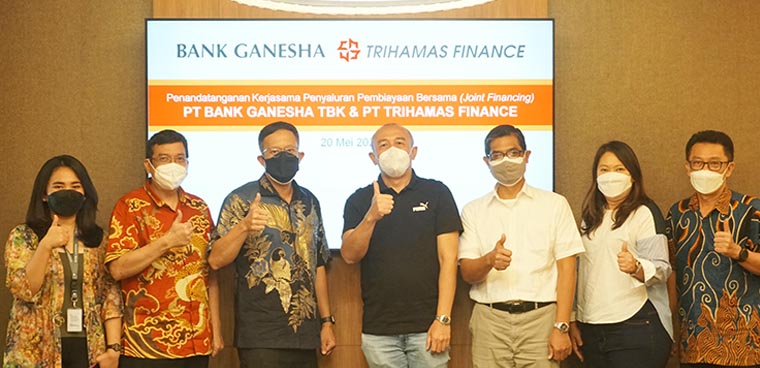 Joint Financing Bank Ganesha dan Trihamas Finance