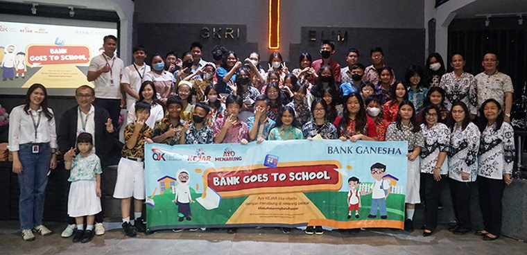 Bank Ganesha Mengadakan Kegiatan ‘Bank Goes To School’ di SMPK Rahmani II, Jakarta Barat