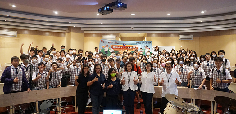 Bank Ganesha Mengadakan Kegiatan ‘Bank Goes To School’ di SMPK Ketapang I, Jakarta Pusat