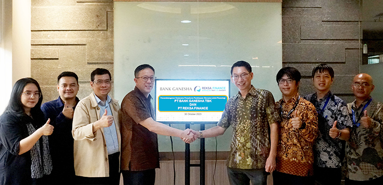Kerjasama Joint Financing Bank Ganesha dan Reksa Finance