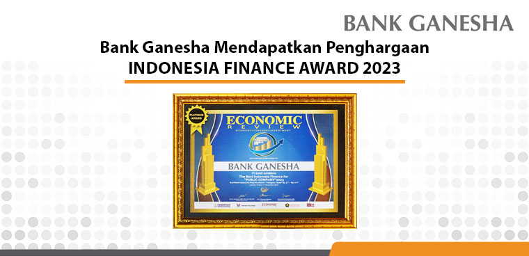 Bank Ganesha Mendapatkan Penghargaan dari Economic Review