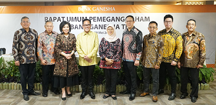 Rapat Umum Pemegang Saham Tahunan PT Bank Ganesha Tbk 2024