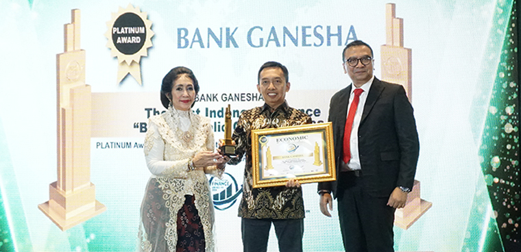 Bank Ganesha Raih Indonesia Finance Award 2024