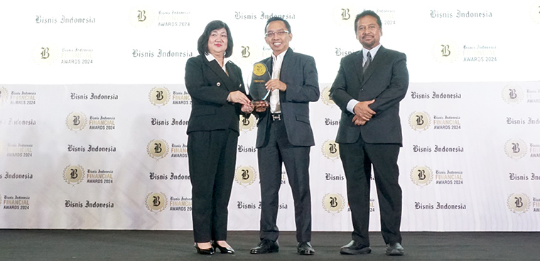 Bank Ganesha Raih Bisnis Indonesia Financial Award 2024