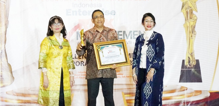 Bank Ganesha Menerima The Best Indonesia Enterprises Risk Management Award 2025