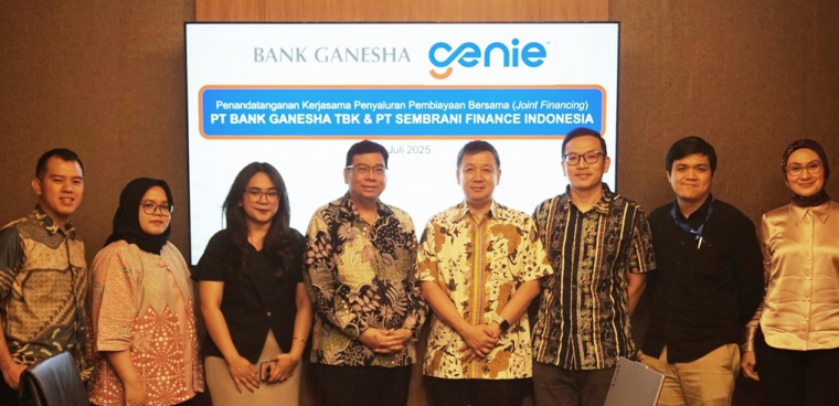 Kerjasama Joint Financing Bank Ganesha dan Genie