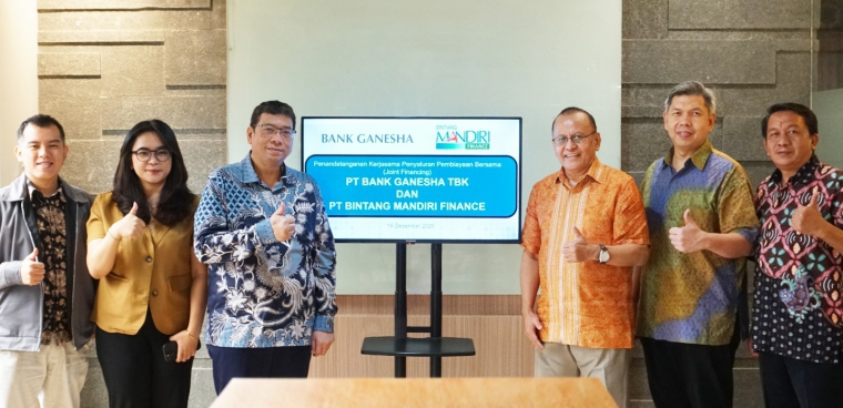 Kerjasama Joint Financing Bank Ganesha dan Bintang Mandiri Finance