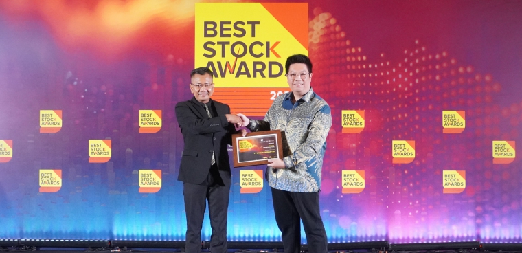 Bank Ganesha menerima penghargaan dalam Best Stock Awards 2026