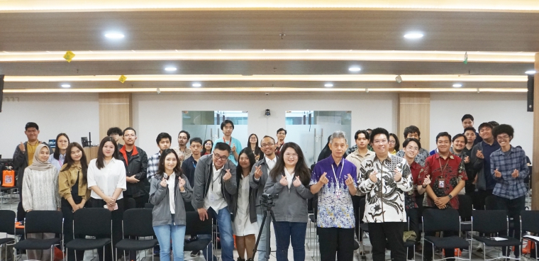 Bank Ganesha mengadakan kegiatan Bank Goes to Campus ke Binus University