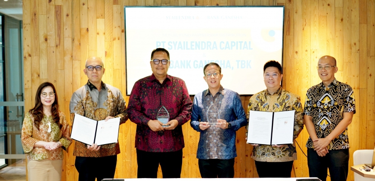 Bank Ganesha Resmi Jalin Kerja Sama APERD dengan Syailendra Capital