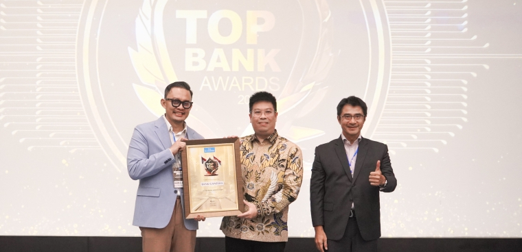 Bank Ganesha raih penghargaan Top Bank in KBMI 1 Category 2026