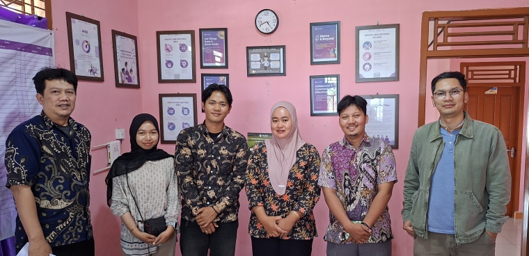 Kunjungan Bank Ganesha dan Amartha Mikro FIntek ke Nasabah UMKM di Wilayah Sumatera Selatan 1