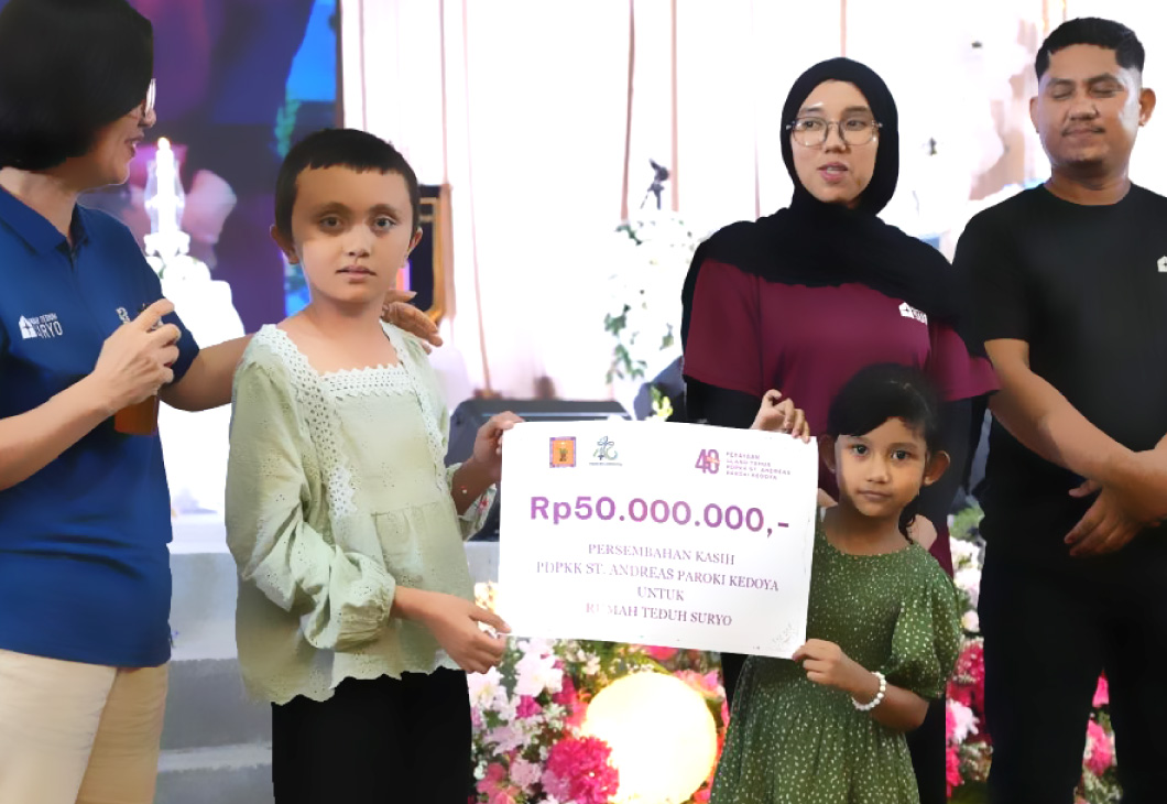 Bank Ganesha Wujudkan Kepedulian Sosial melalui Kegiatan CSR HUT ke-40 PDPKK St. Andreas