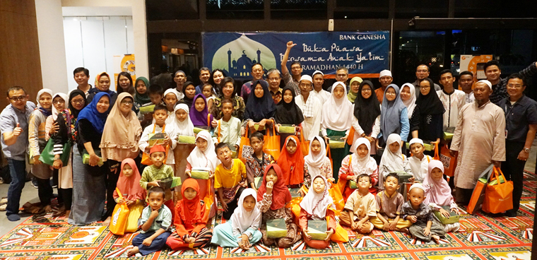 Buka Puasa Bersama Anak Yatim Ramadhan 1440 H
