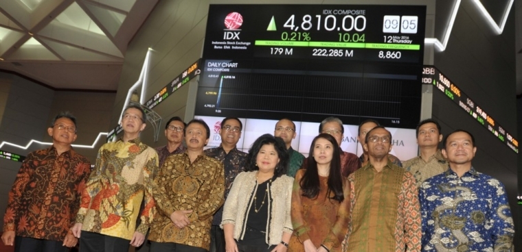 Listing pencatatan saham perdana PT Bank Ganesha Tbk