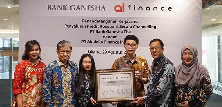 Bank Ganesha Gandeng Akulaku untuk Penetrasi Pasar Konsumer