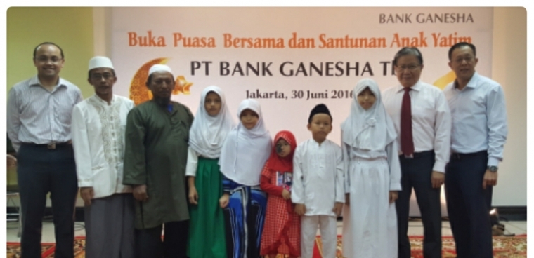Kegiatan Buka Puasa Bersama Bank Ganesha